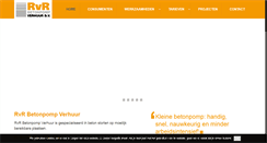 Desktop Screenshot of kleinebetonpomp.nl